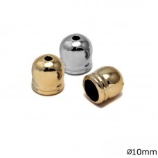 Καπελάκι Τελείωμα 13mm Φ10 Silver_256101204-S